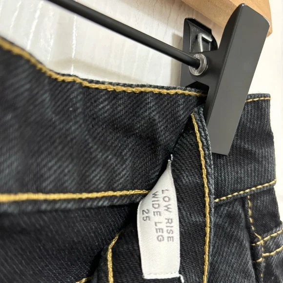 PacSun Black Flare & Wide Leg Jeans - Picture 8 of 9